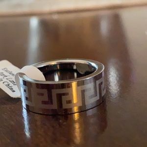 Greek key ring size 8 Park Lane NWT